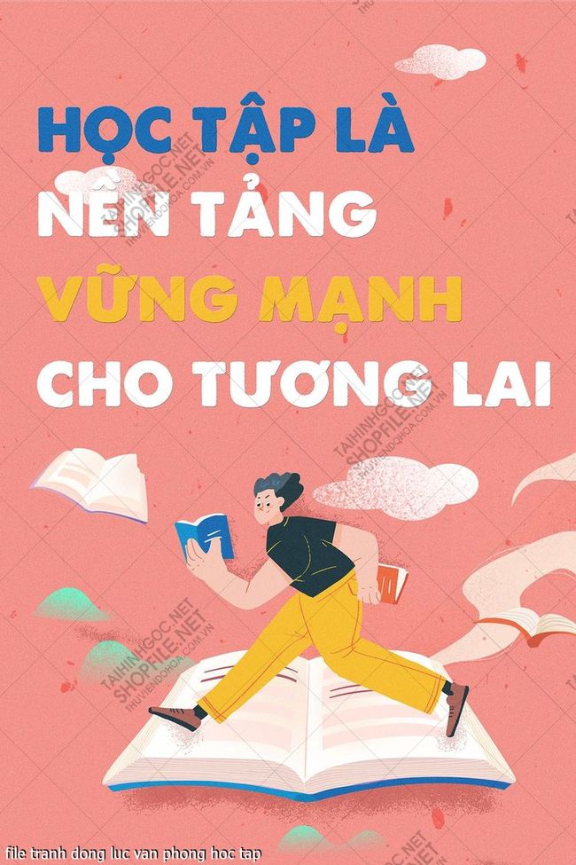 file tranh dong luc van phong hoc tap